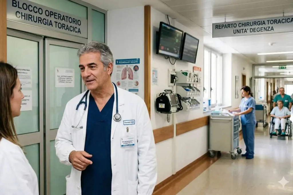 chirurgo toracico