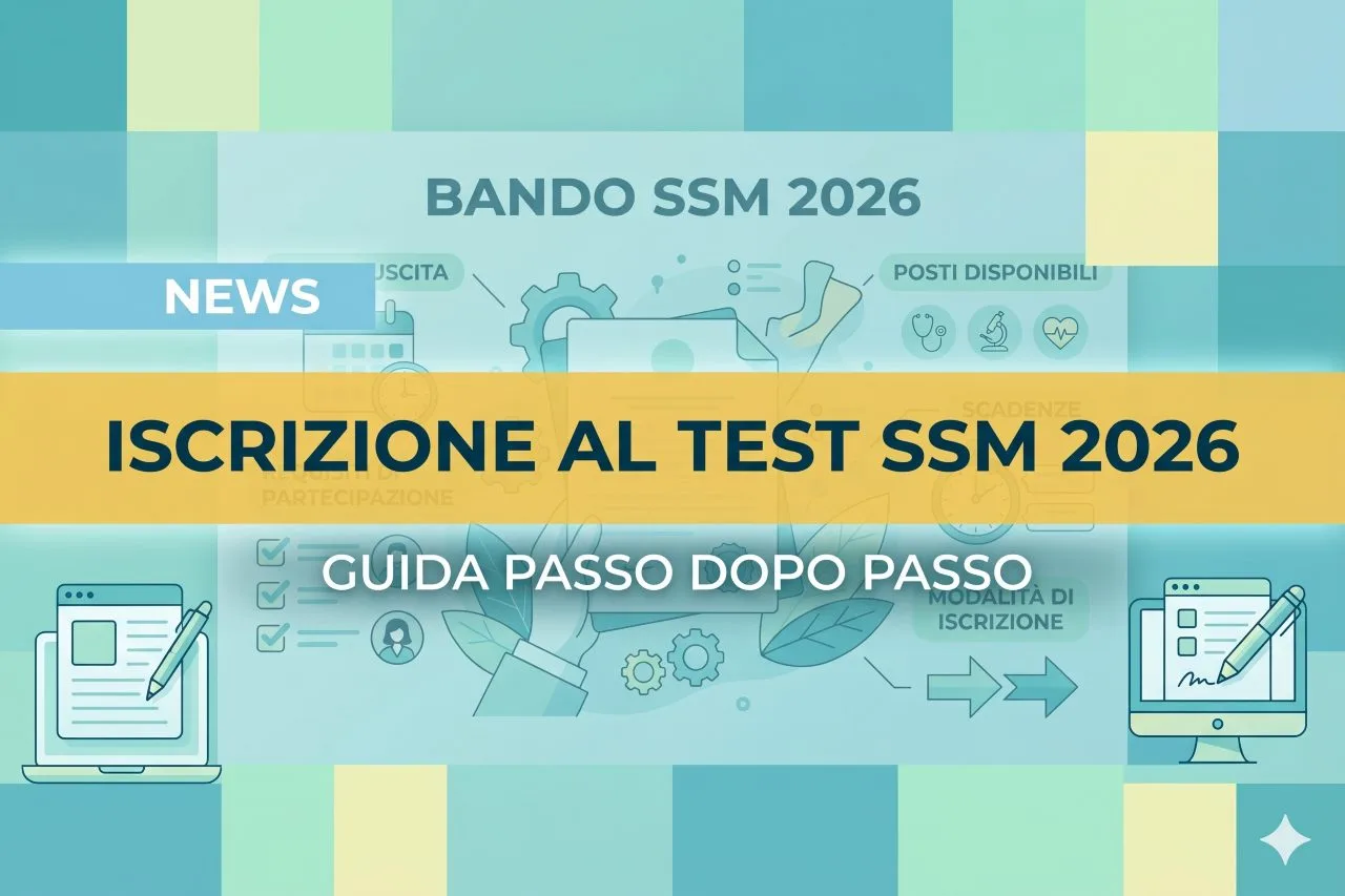 news iscrizione test ssm 2026